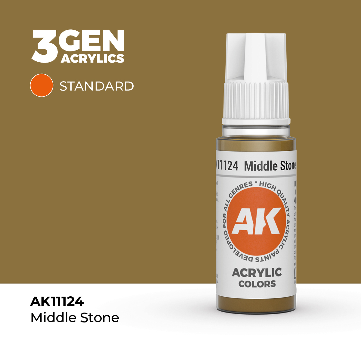 Piedra Media – Estandar – 3GEN Pintura Acrilica