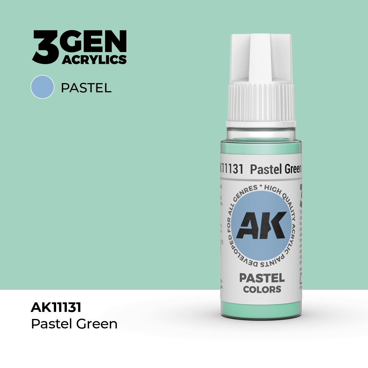 Verde Pastel – Pastel – 3GEN Pintura Acrilica