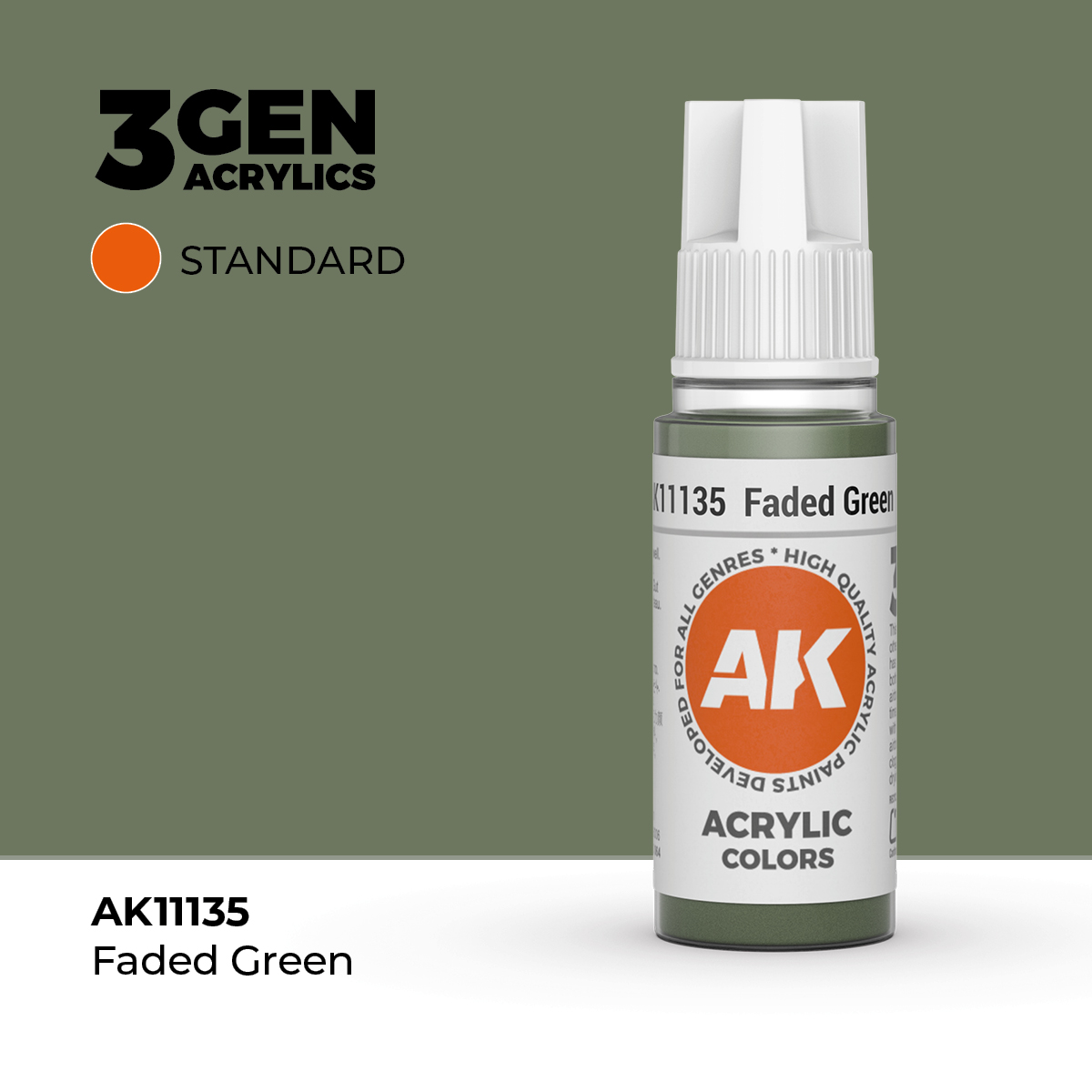 Verde Desgastado – Estandar – 3GEN Pintura Acrilica