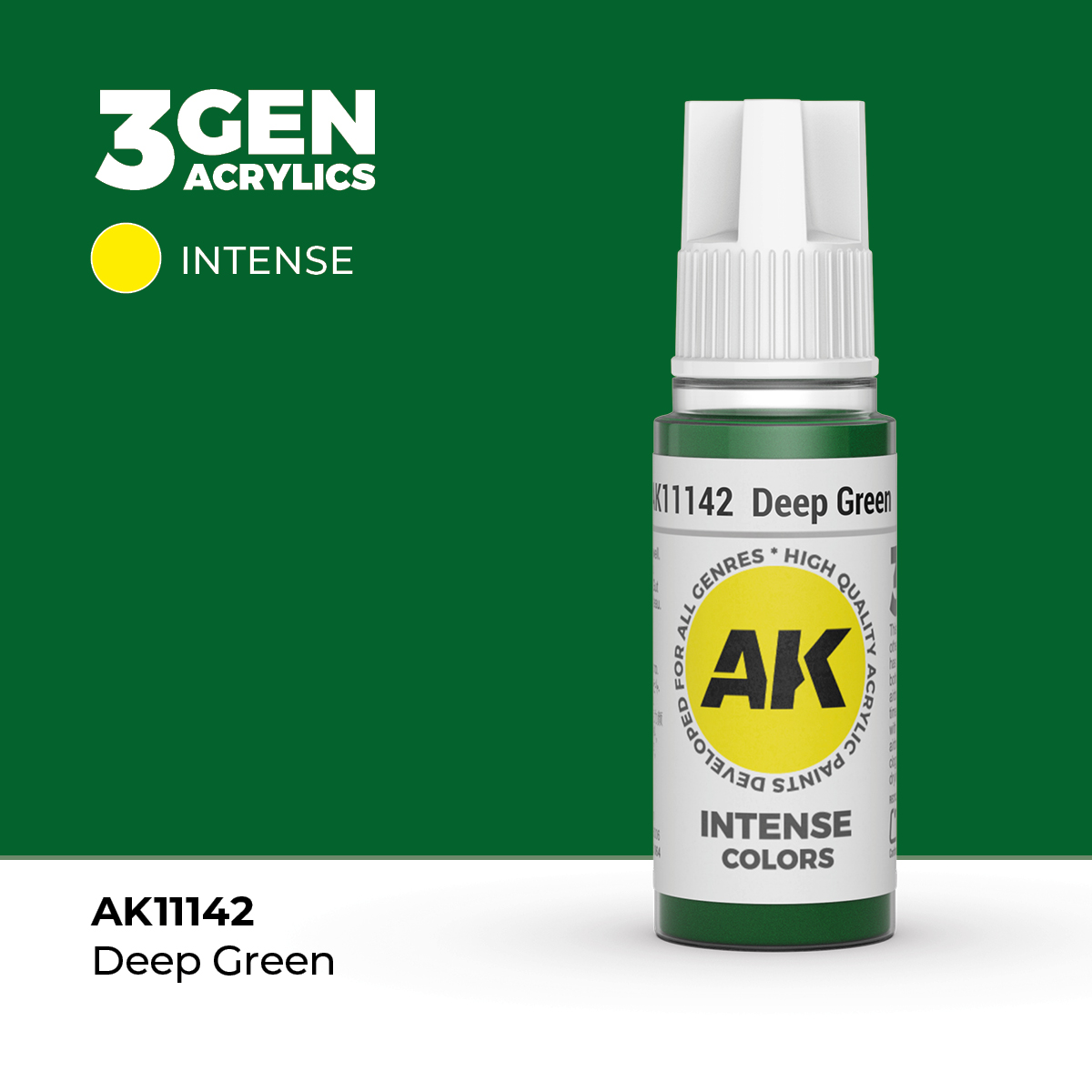 Verde Profundo – Intenso – 3GEN Pintura Acrilica