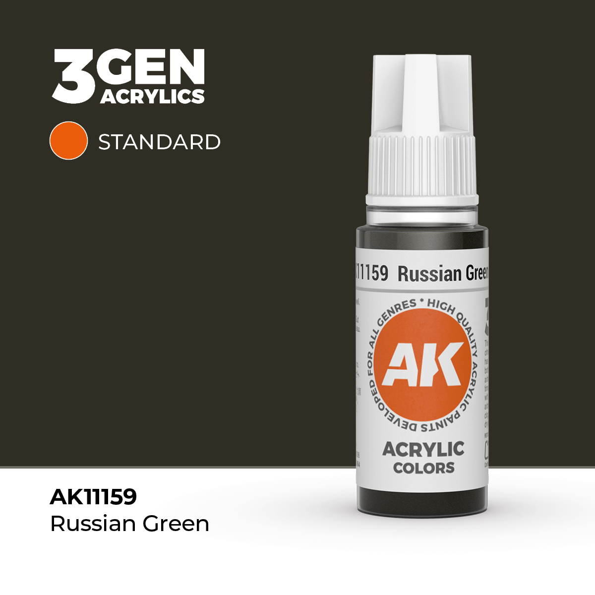 Verde Ruso – Estandar – 3GEN Pintura Acrilica