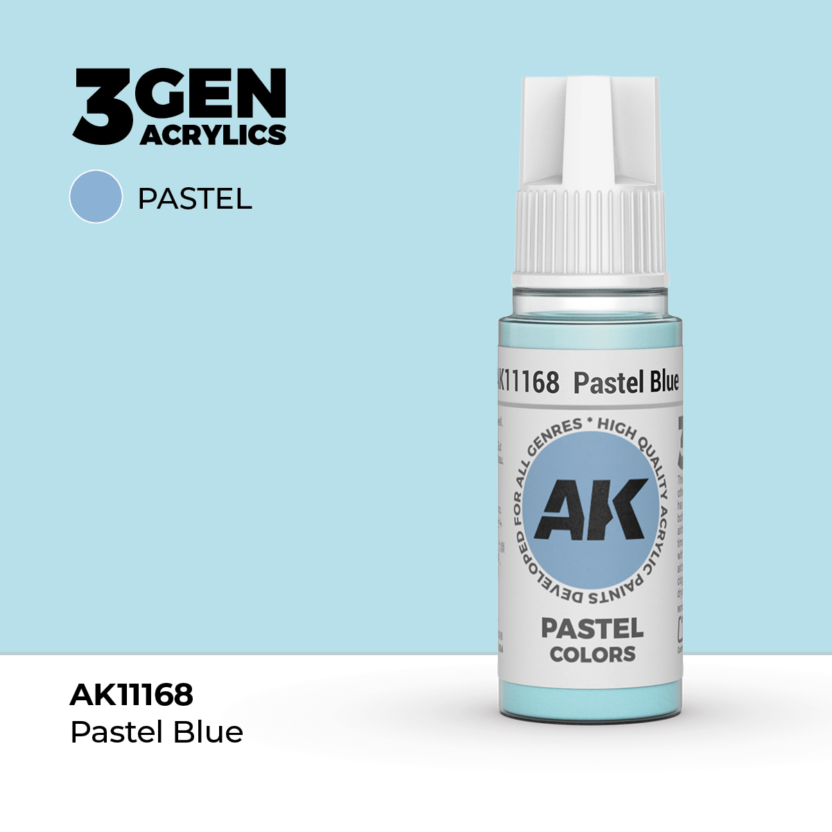Azul Pastel – Pastel – 3GEN Pintura Acrilica