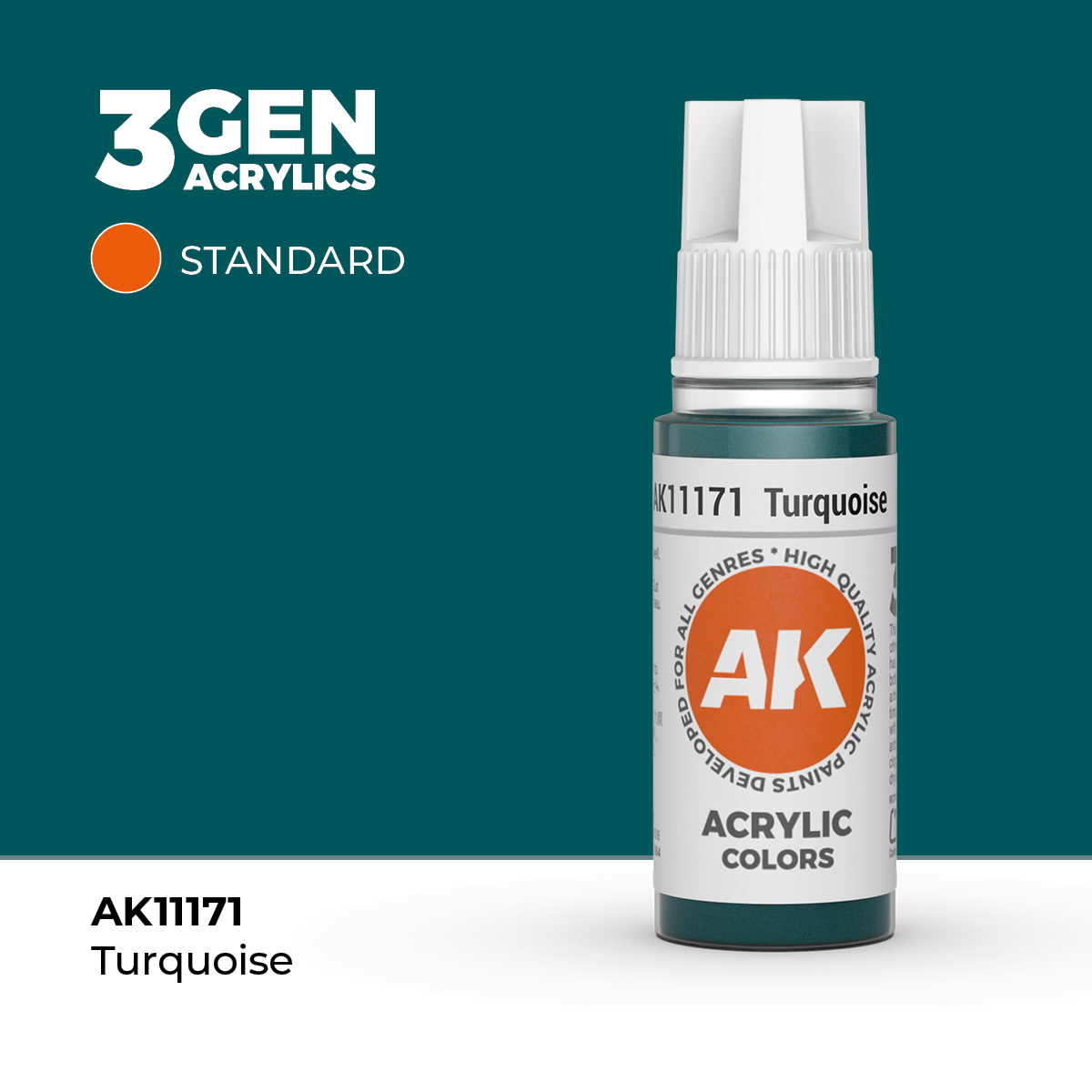 Turquesa – Estandar – 3GEN Pintura Acrilica