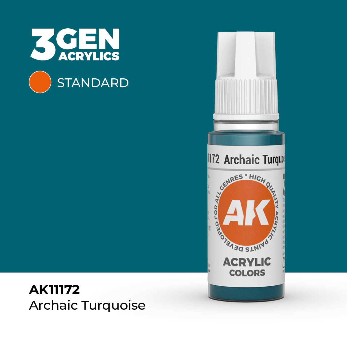 Turquesa Arcaico – Estandar – 3GEN Pintura Acrilica