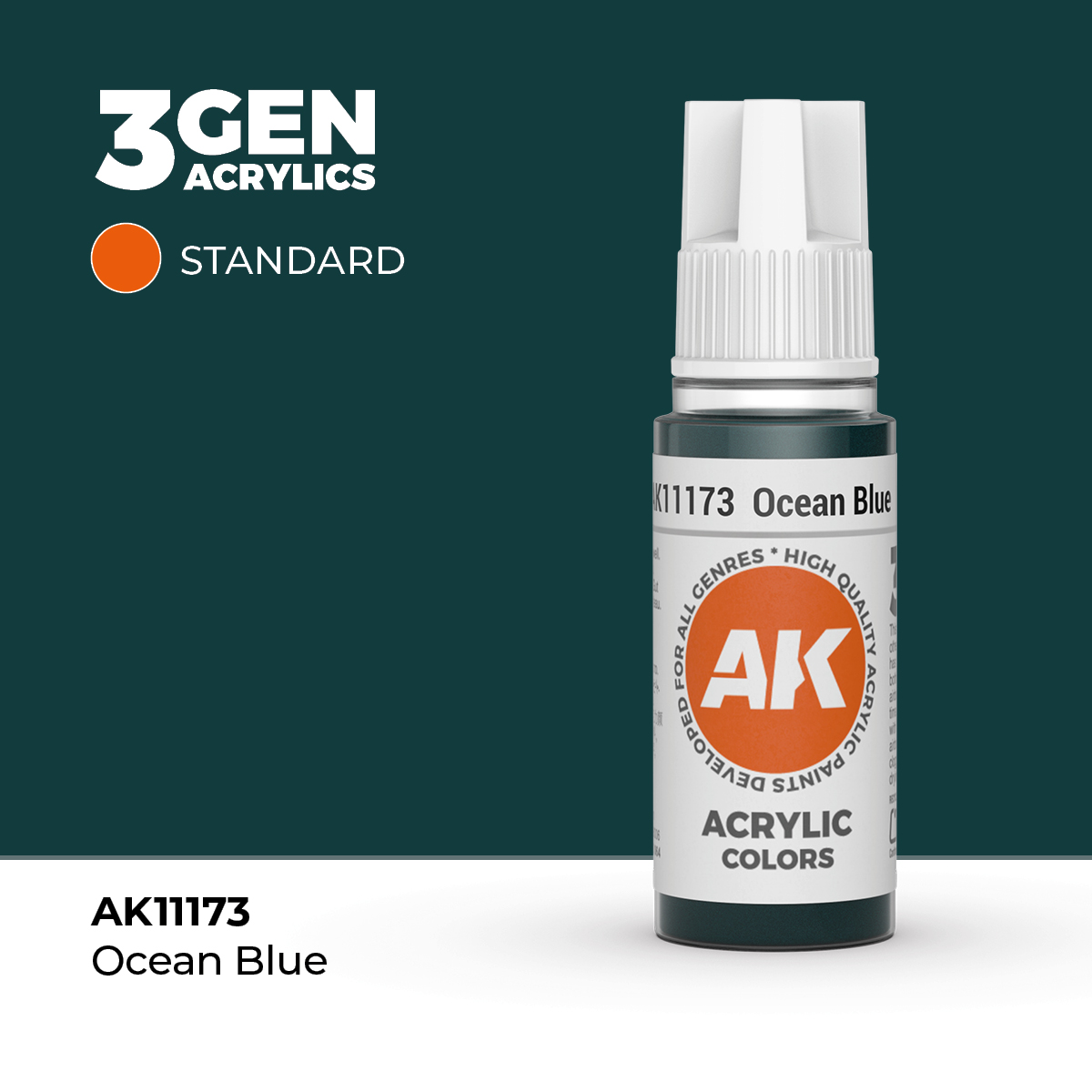 Azul Océano – Estandar – 3GEN Pintura Acrilica