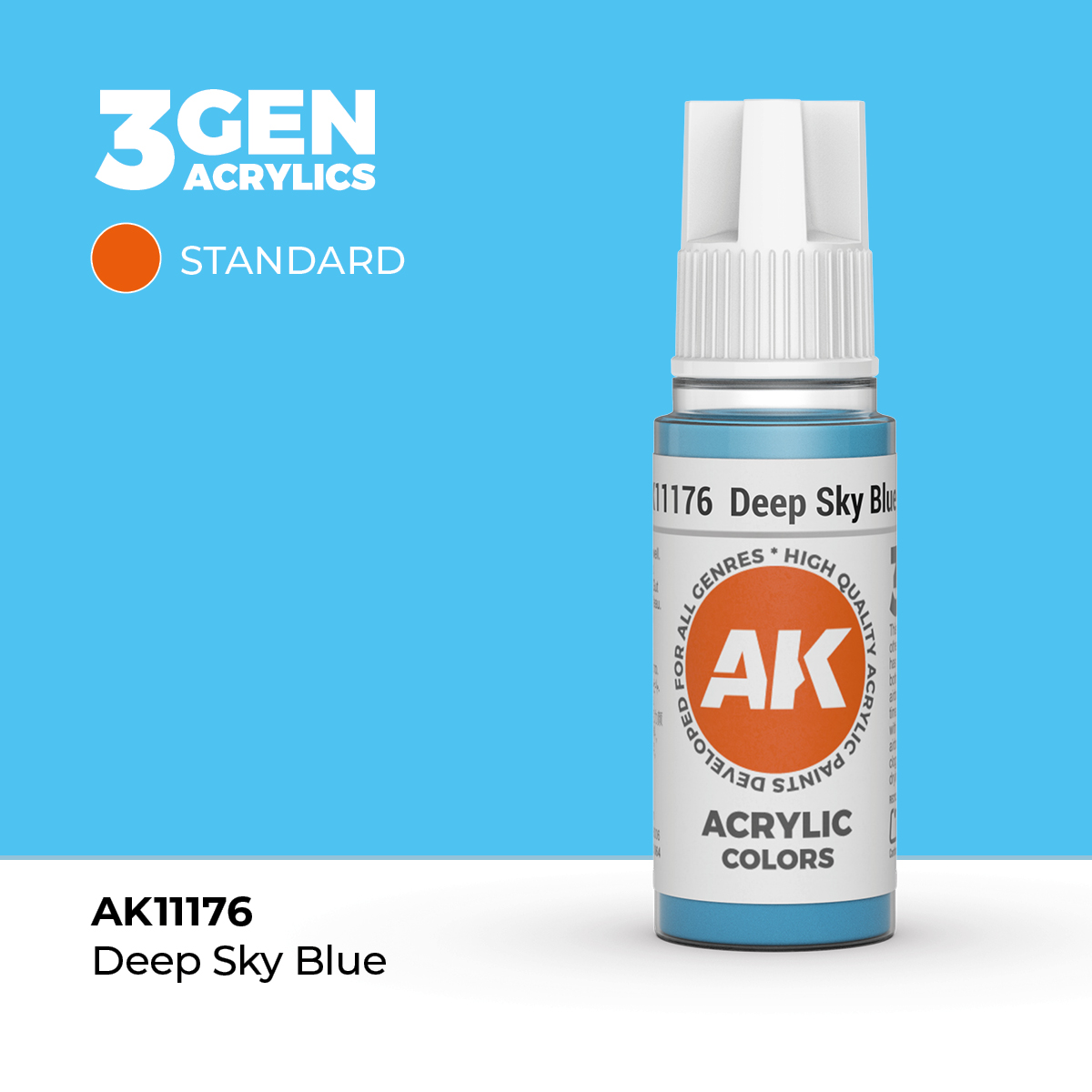 Azul Cielo Profundo – Estandar – 3GEN Pintura Acrilica