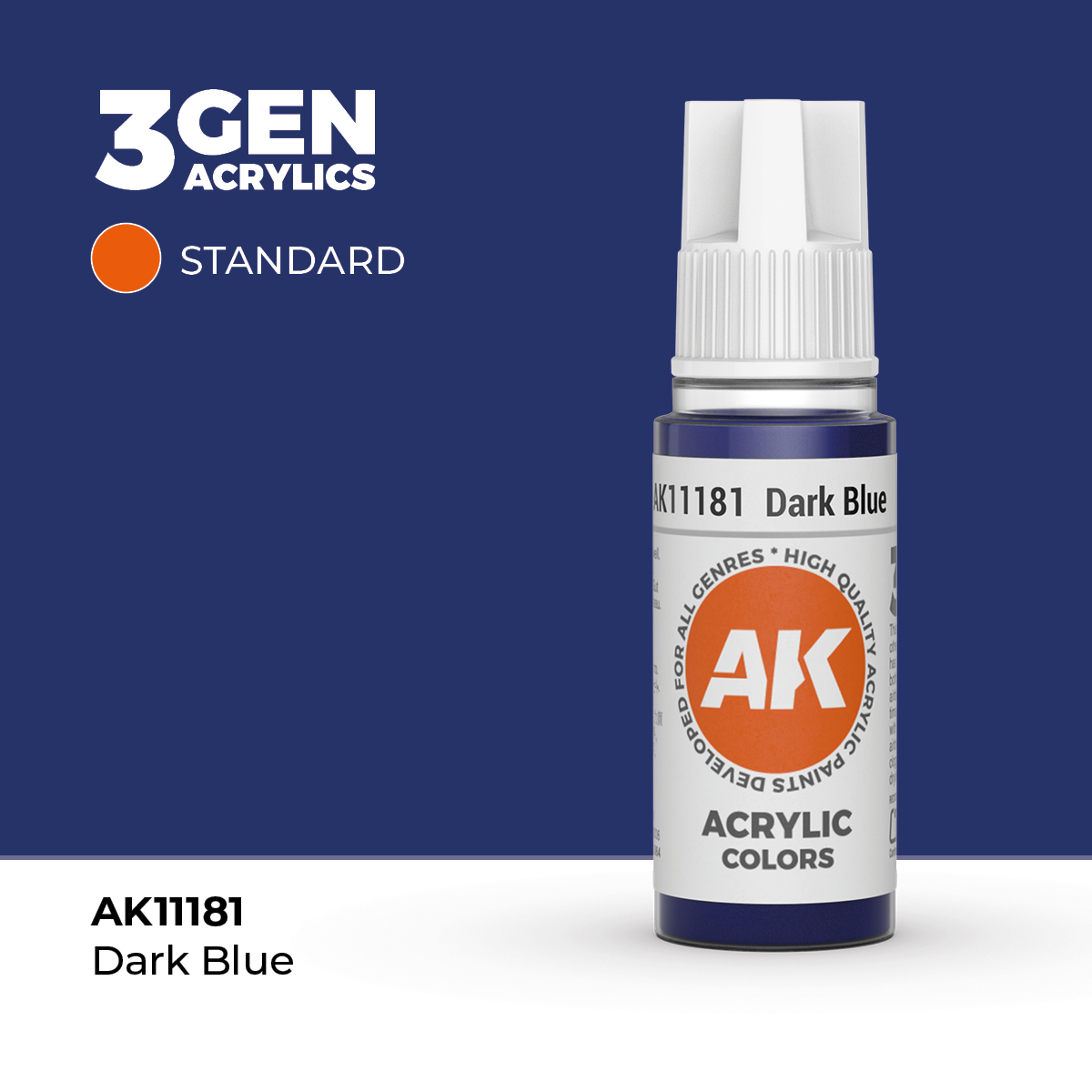 Azul Oscuro – Estandar – 3GEN Pintura Acrilica