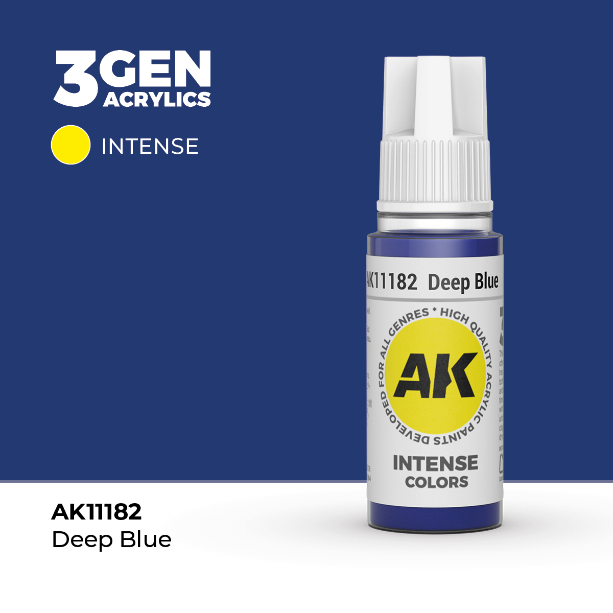 Azul Profundo – Intenso – 3GEN Pintura Acrilica