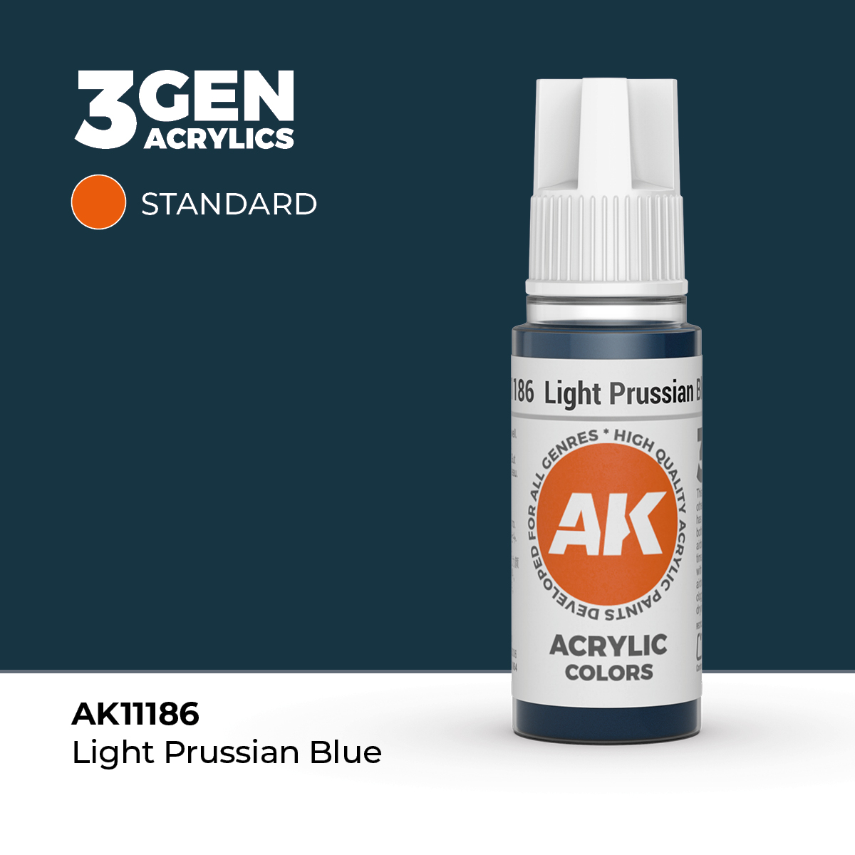 Azul Prusiano Claro – Estandar – 3GEN Pintura Acrilica