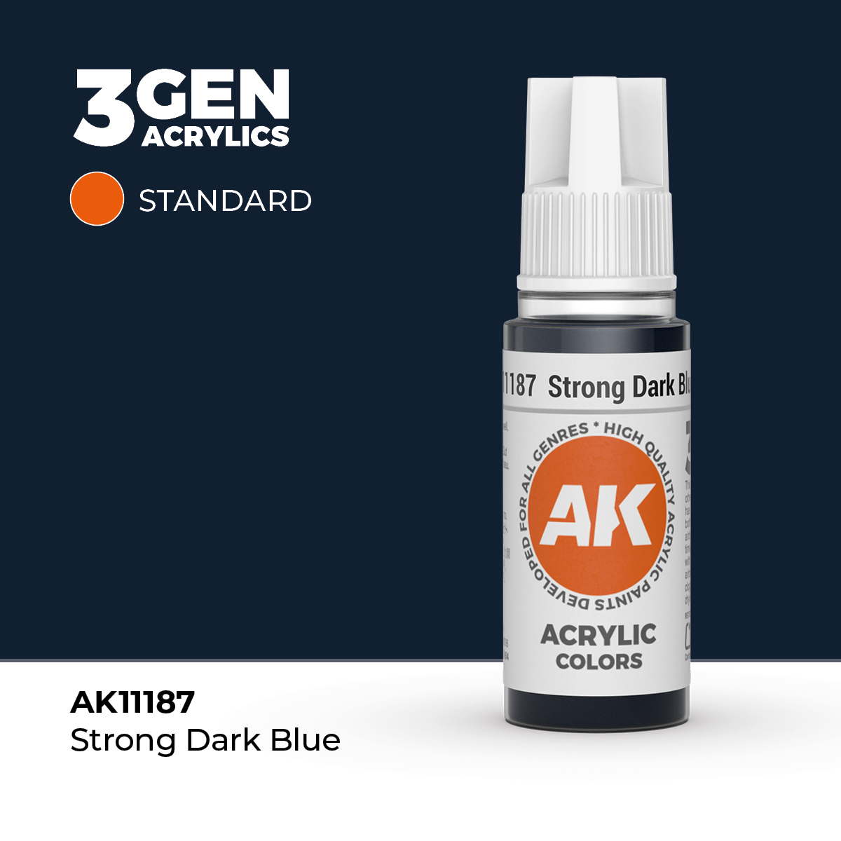 Azul Oscuro Fuerte – Estandar – 3GEN Pintura Acrilica