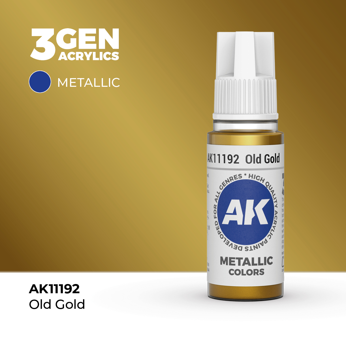 Oro Viejo – Metálico – 3GEN Pintura Acrilica