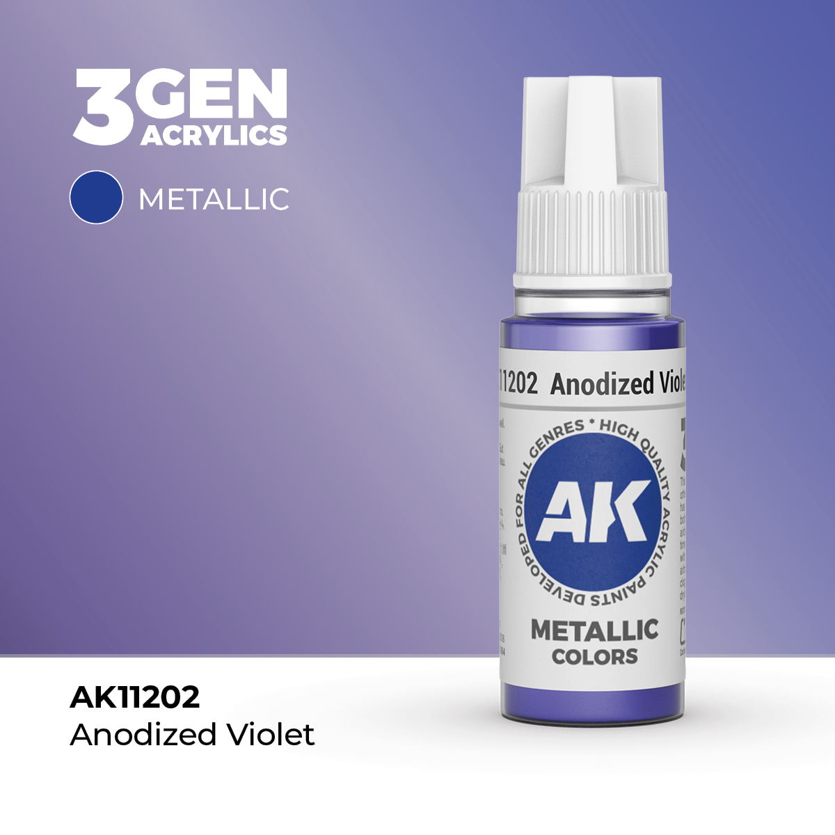 Violeta Anodizado – Metálico – 3GEN Pintura Acrilica
