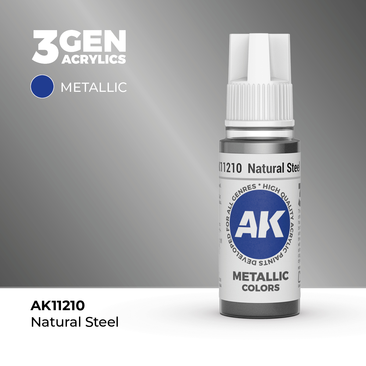 Acero Natural – Metalico – 3GEN Pintura Acrilica