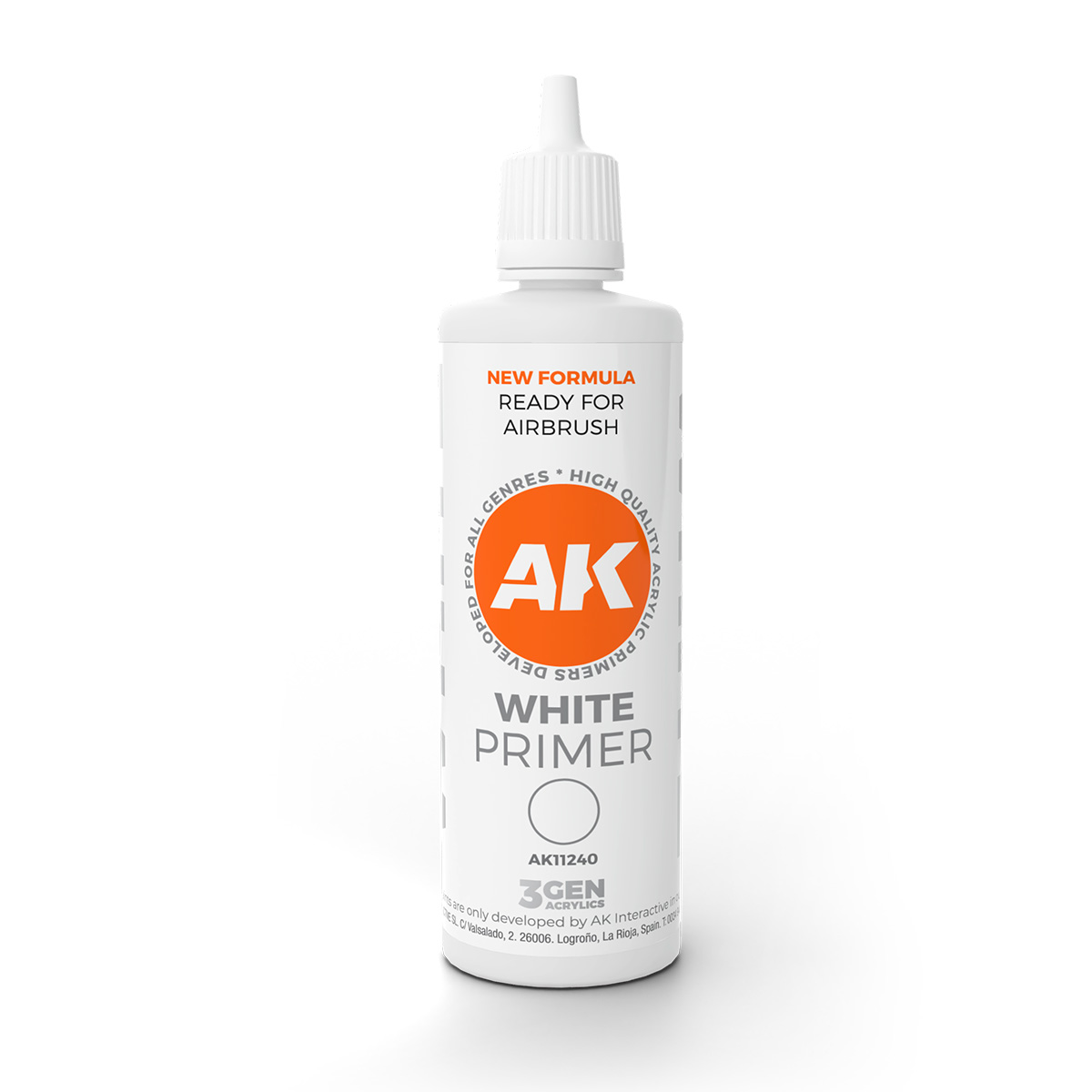 Imprimación Blanca 100ml – 3GEN Pintura Acrilica
