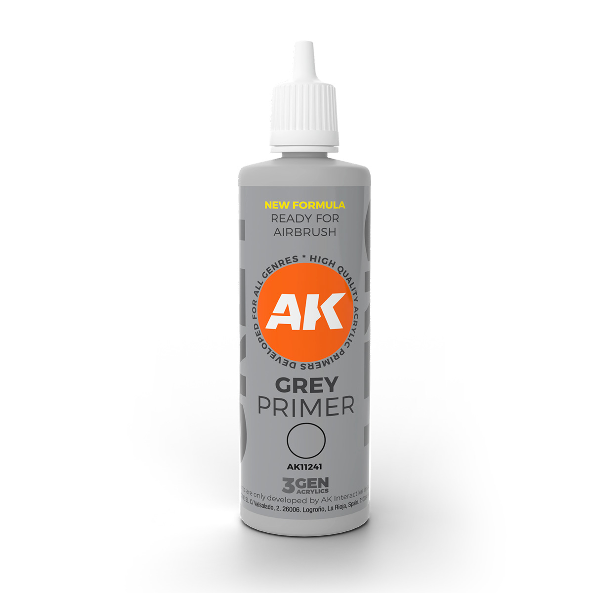 Imprimación Gris 100ml – 3GEN Pintura Acrilica
