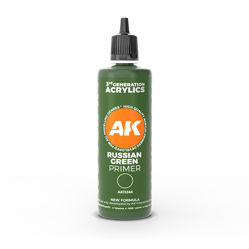 Imprimación Verde Ruso 100ml – 3GEN Pintura Acrilica