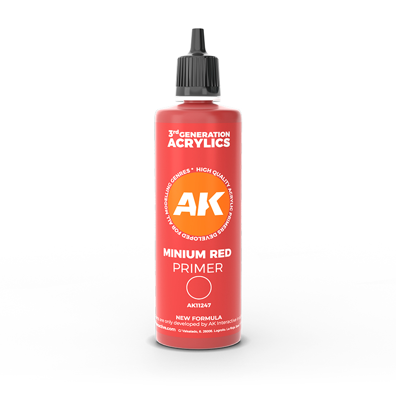 Imprimación Rojo Minium 100ml – 3GEN Pintura Acrilica