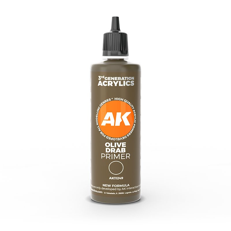 Imprimación Verde Oliva 100ml – 3GEN Pintura Acrilica
