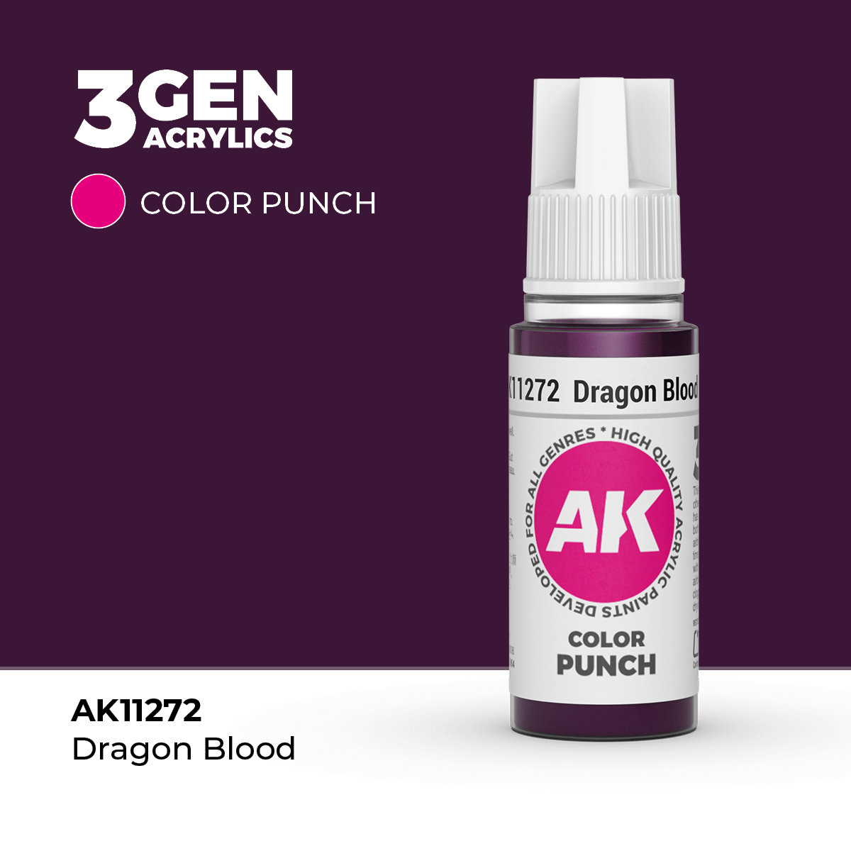 Sangre de Dragón – Color Punch – 3GEN Pintura Acrilica
