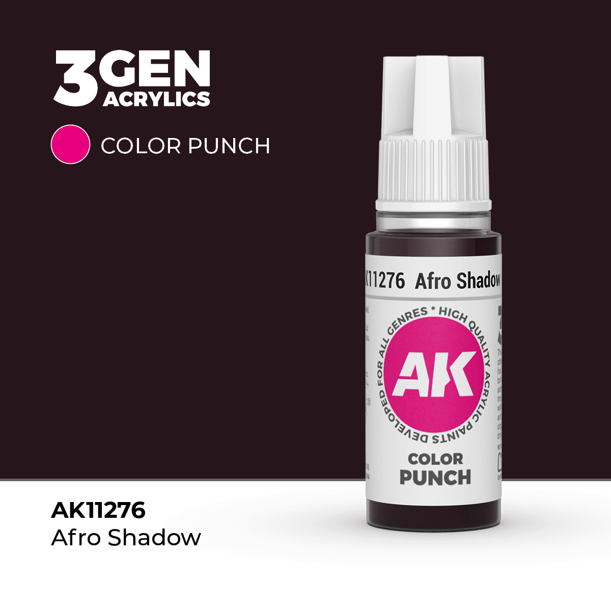 Sombra Afro – Color Punch – 3GEN Pintura Acrilica