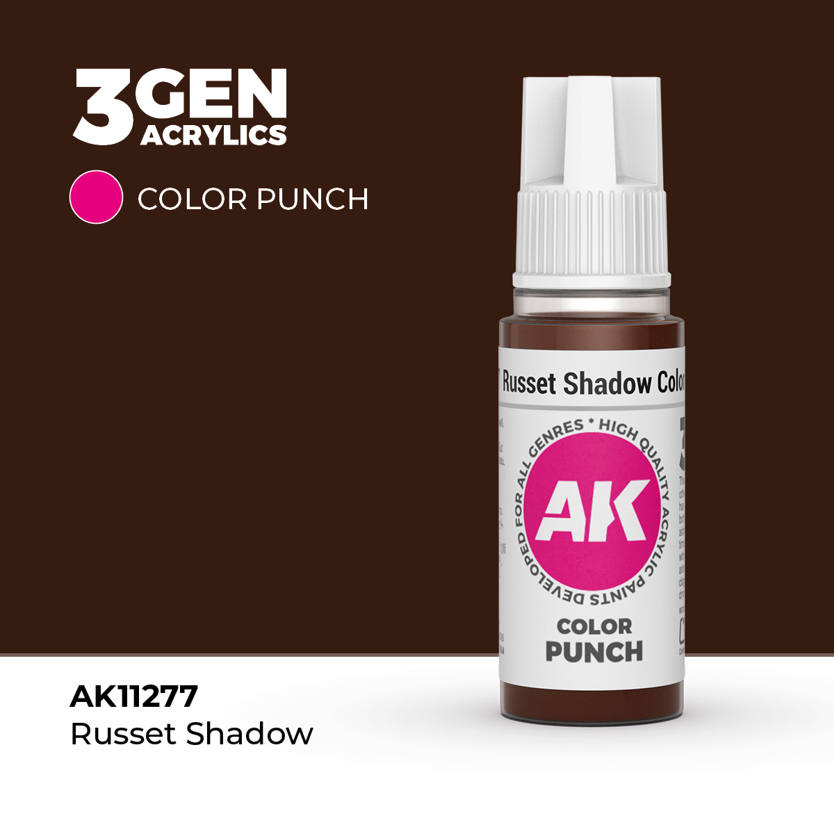 Sombra Russet – Color Punch – 3GEN Pintura Acrilica