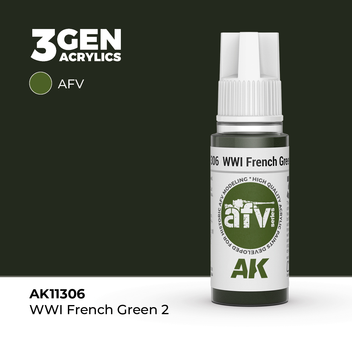 Verde Francés 1GM 2 – AFV – 3GEN Pintura Acrilica