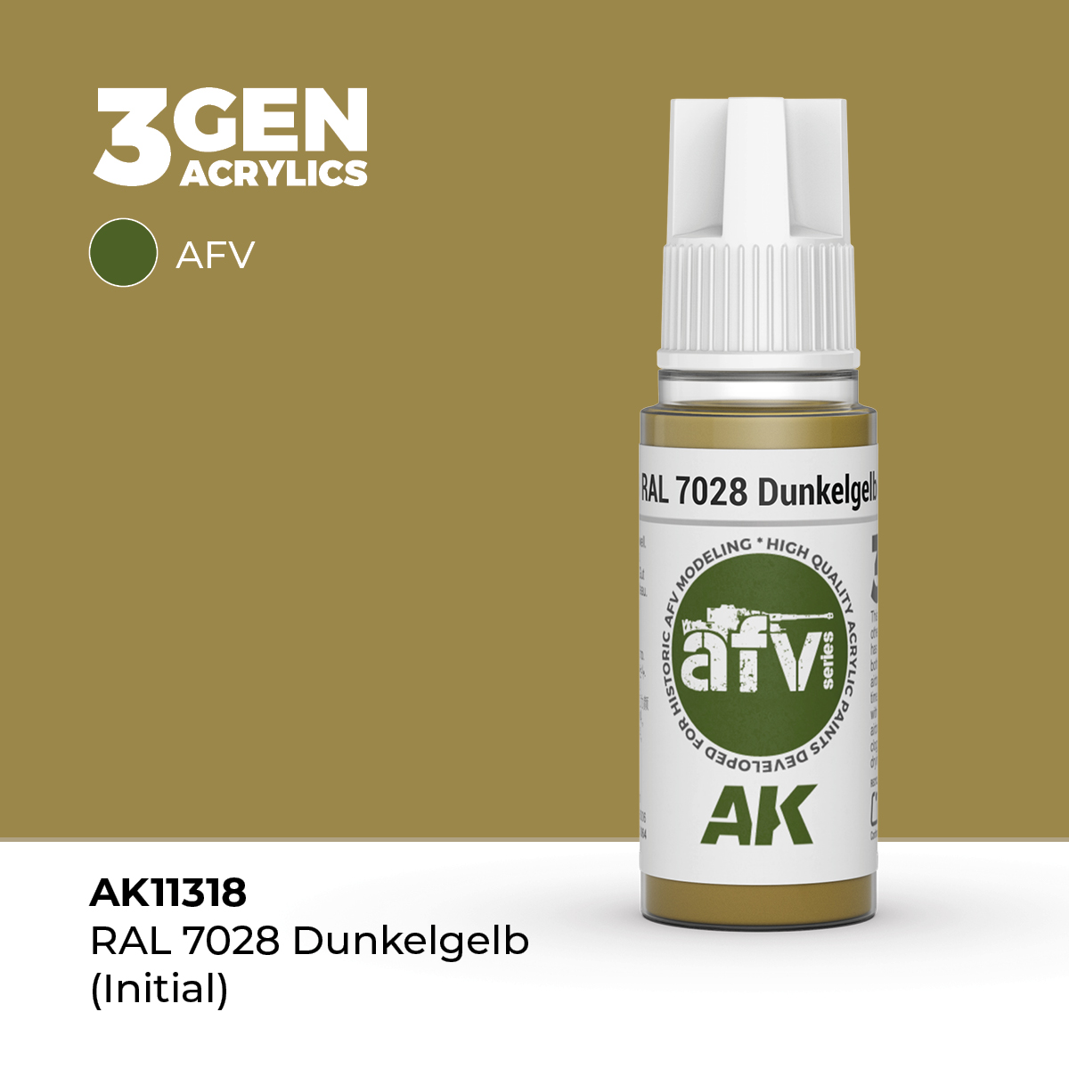 RAL 7028 Dunkelgelb (Inicial) – AFV – 3GEN Pintura Acrilica