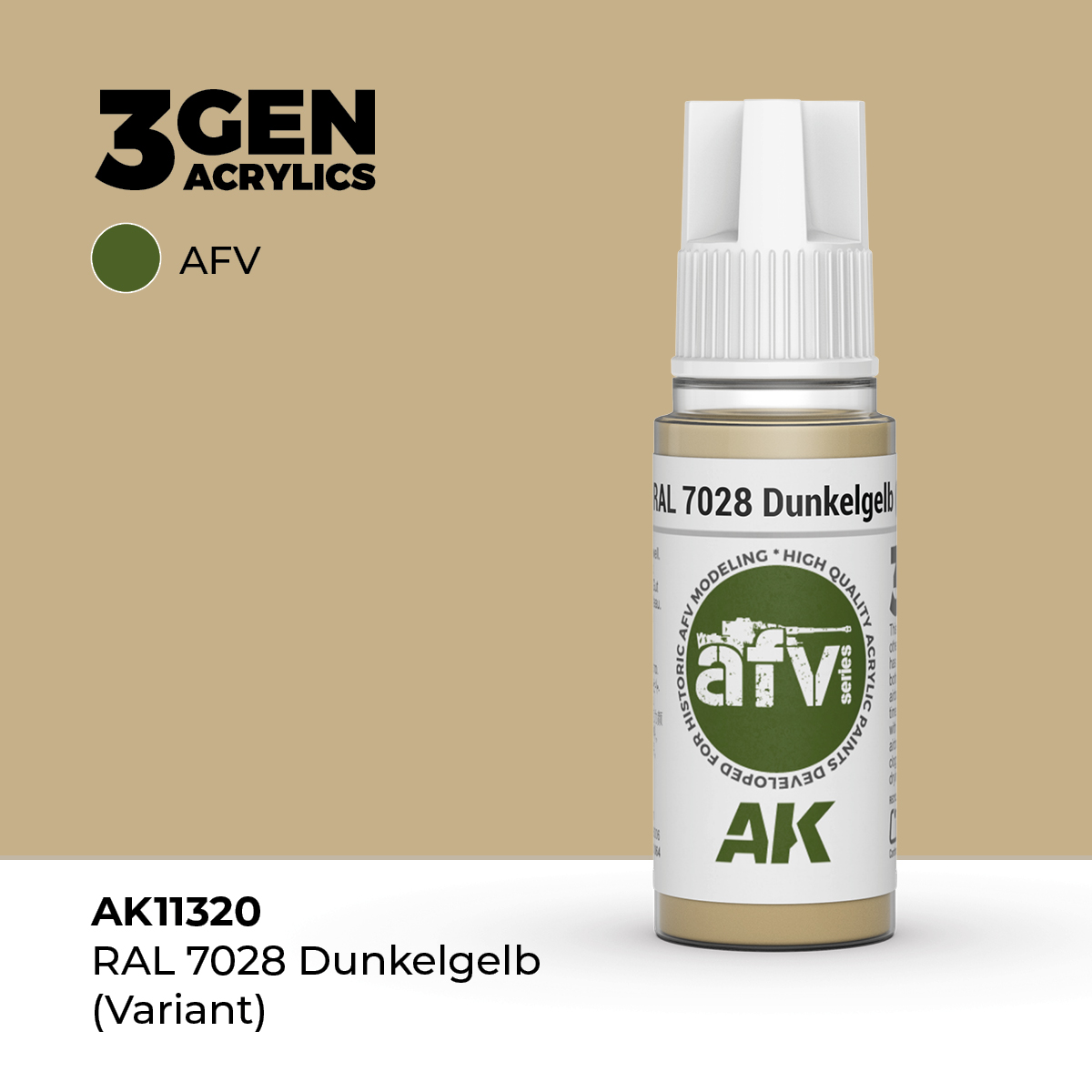 RAL 7028 Dunkelgelb (Variante) – AFV – 3GEN Pintura Acrilica