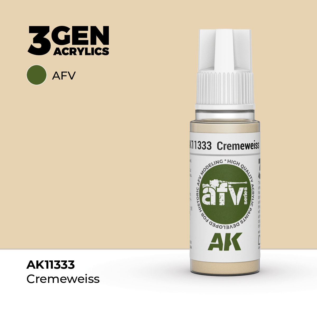 Blanco Crema – AFV – 3GEN Pintura Acrilica