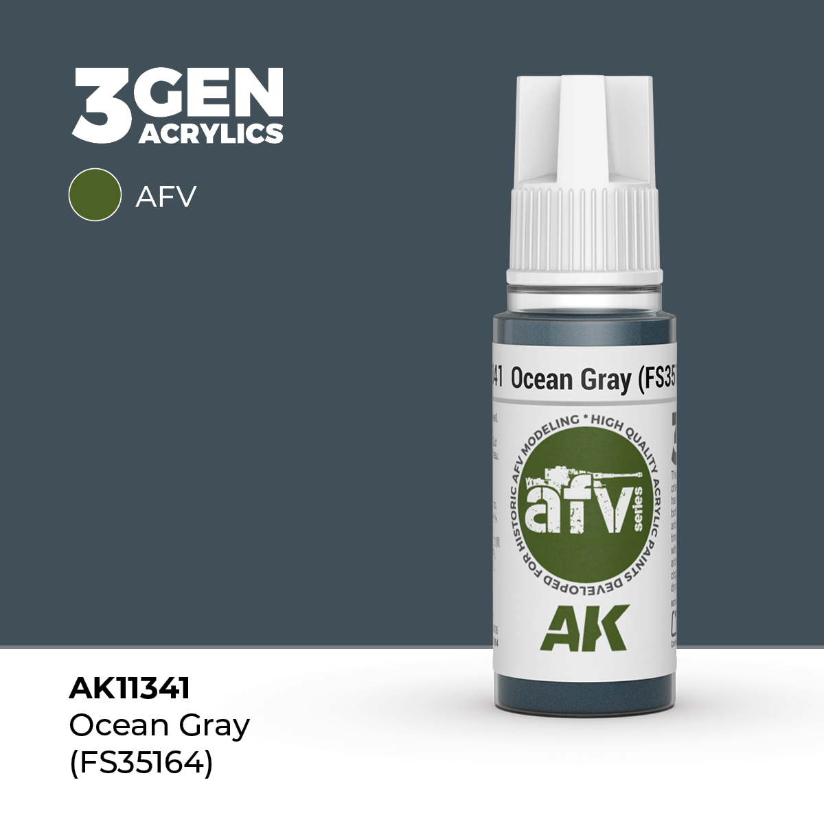Gris Océano (FS 35164) – AFV – 3GEN Pintura Acrilica
