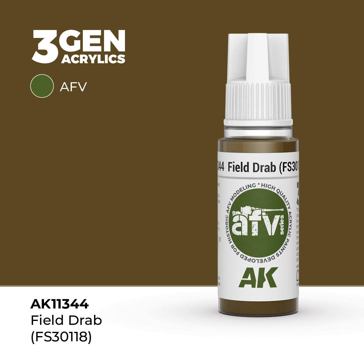 Field Drab (FS 30118) – AFV – 3GEN Pintura Acrilica