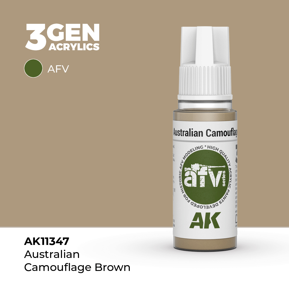 Marrón Camuflaje Australiano – AFV – 3GEN Pintura Acrilica