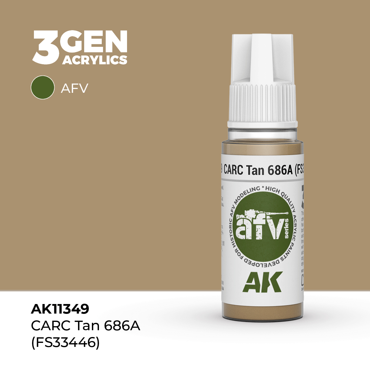 Carc Tan 686A (FS 33446) – AFV – 3GEN Pintura Acrilica