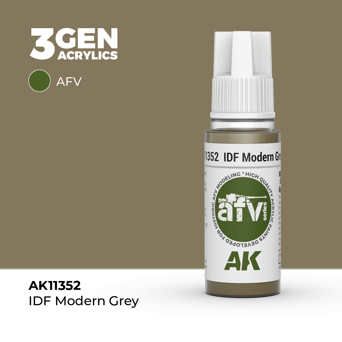 Gris Moderno IDF – AFV – 3GEN Pintura Acrilica