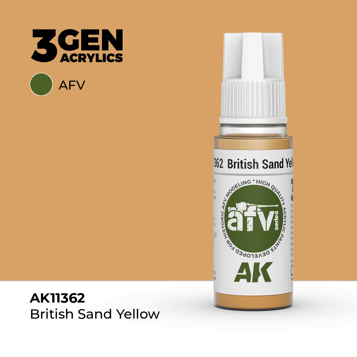 Amarillo Arena Británico – AFV – 3GEN Pintura Acrilica