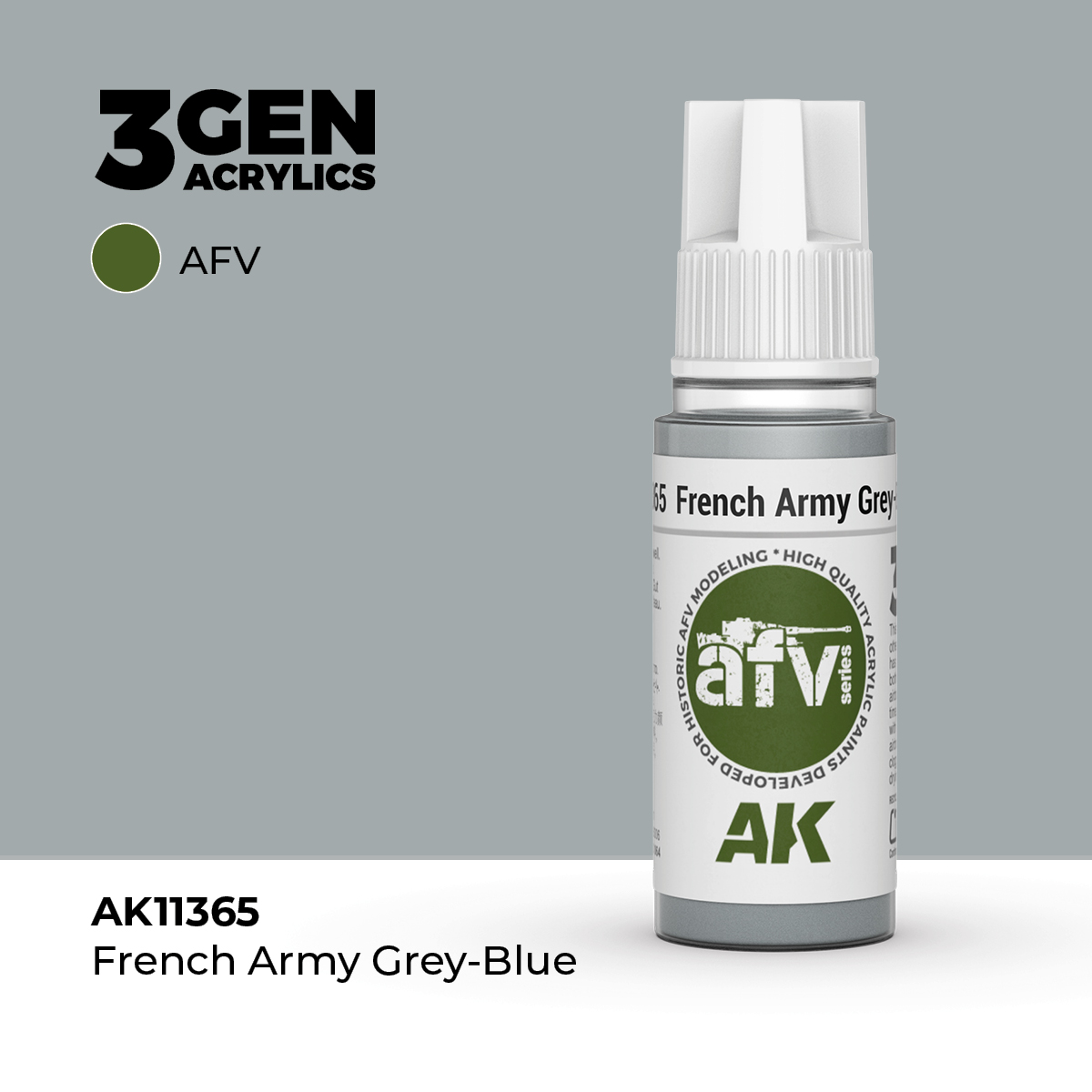 Gris Azulado Ejército Francés – AFV – 3GEN Pintura Acrilica