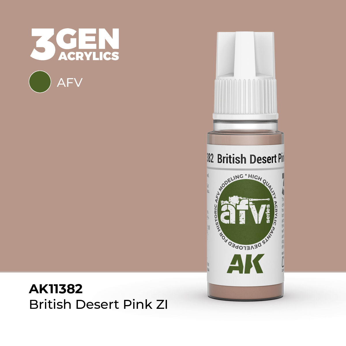 Rosa Desértico Británico Zi – AFV – 3GEN Pintura Acrilica