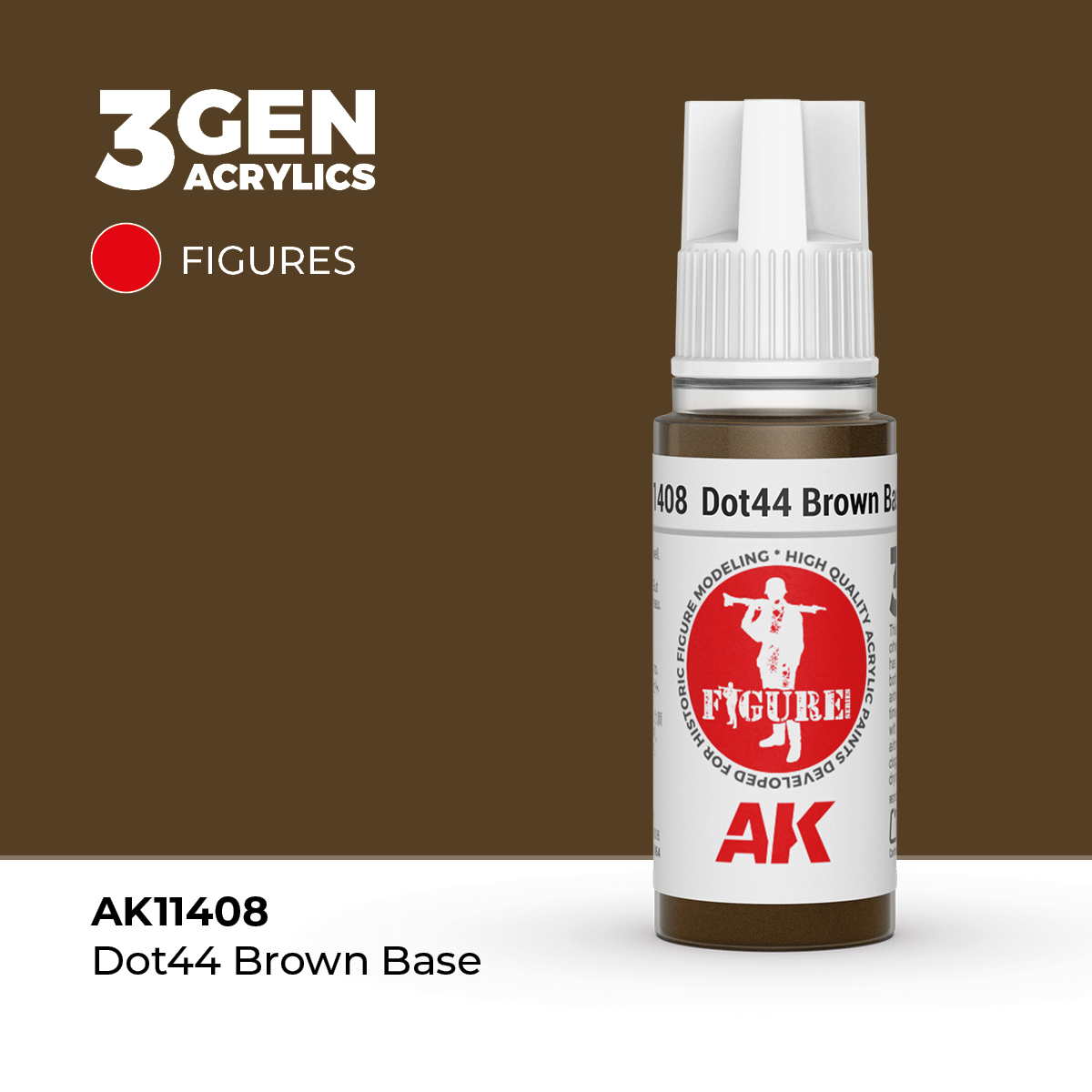 Base Marrón Dot44 – Figuras – 3GEN Pintura Acrilica