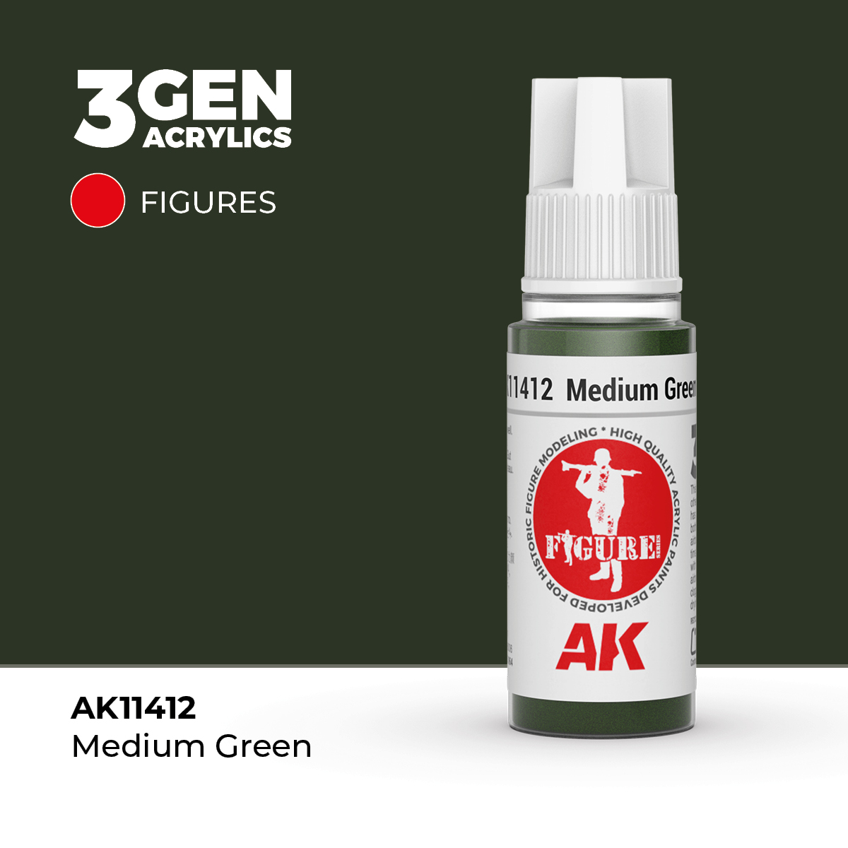Verde Medio – Figuras – 3GEN Pintura Acrilica