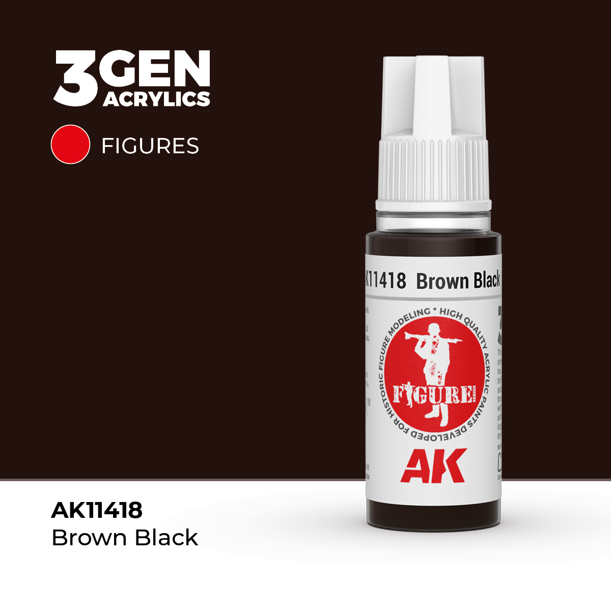 Negro Marrón – Figuras – 3GEN Pintura Acrilica