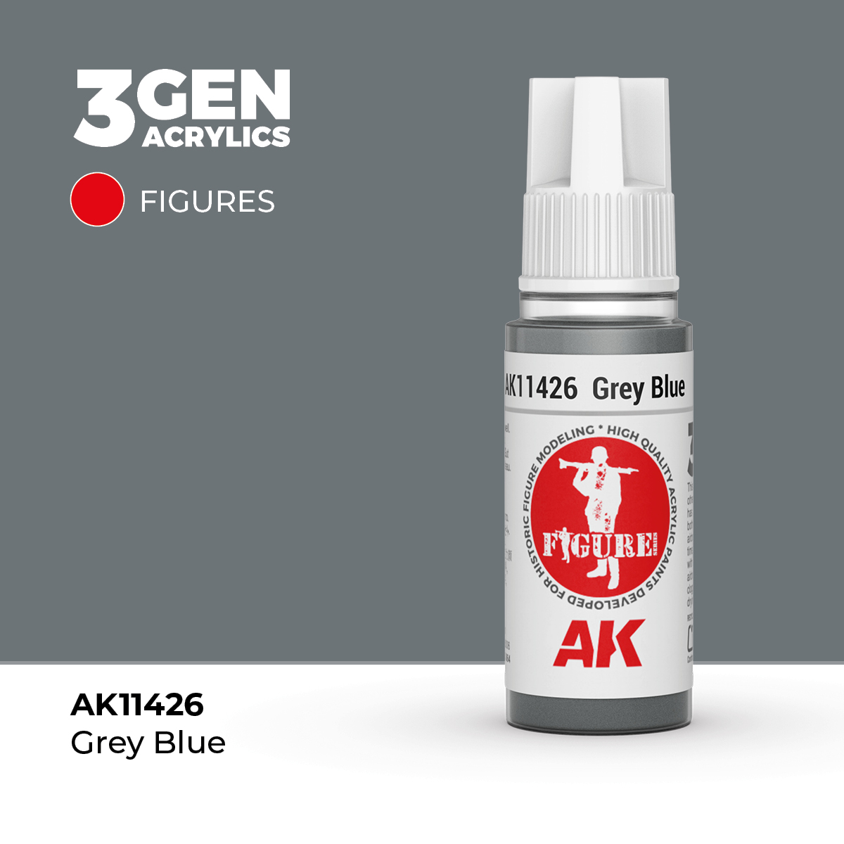 Gris Azulado – Figuras – 3GEN Pintura Acrilica