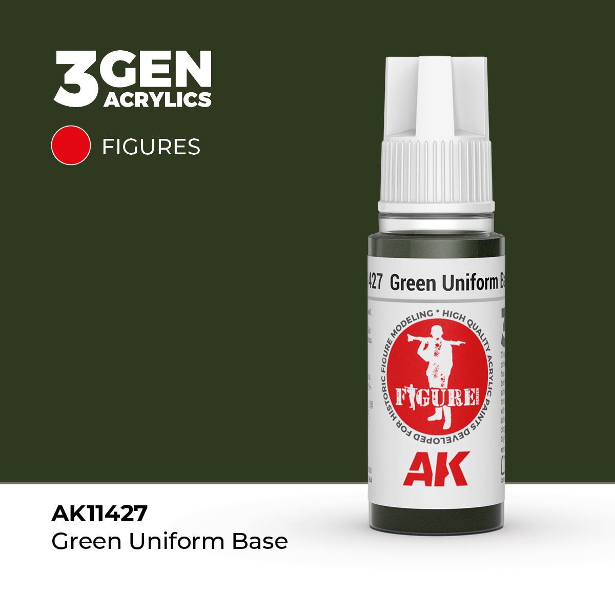 Base Uniforme Verde – Figuras – 3GEN Pintura Acrilica