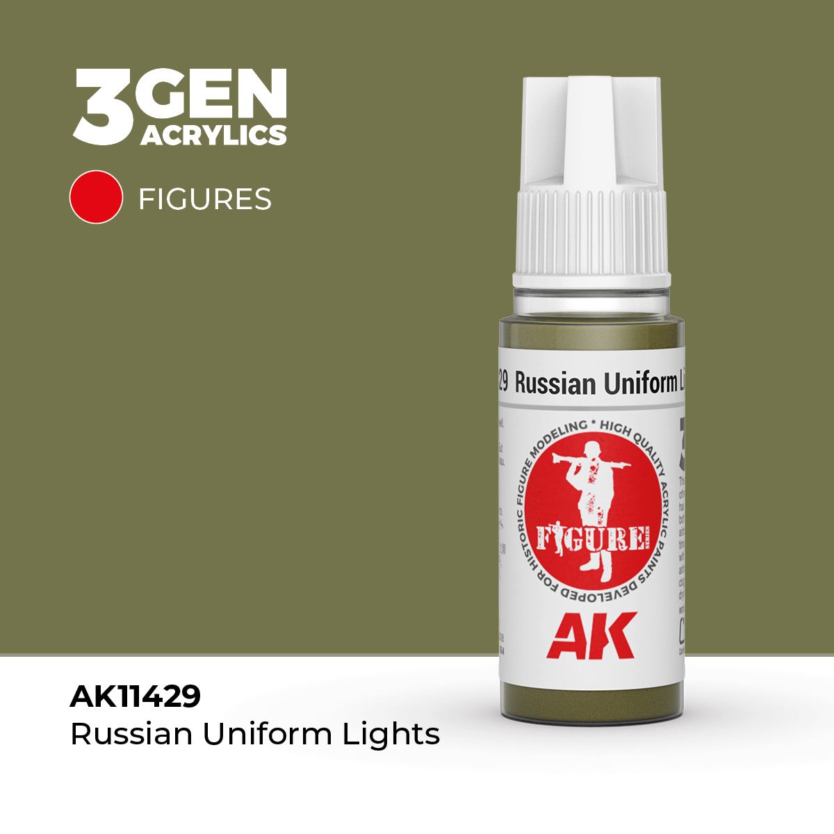 Luces Uniforme Ruso – Figuras – 3GEN Pintura Acrilica