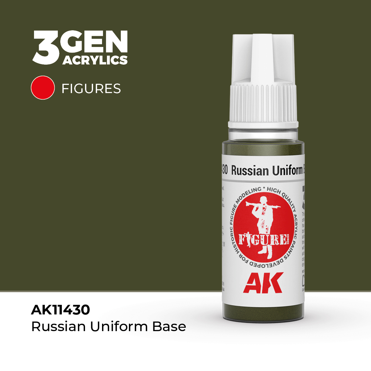 Base Uniforme Ruso – Figuras – 3GEN Pintura Acrilica