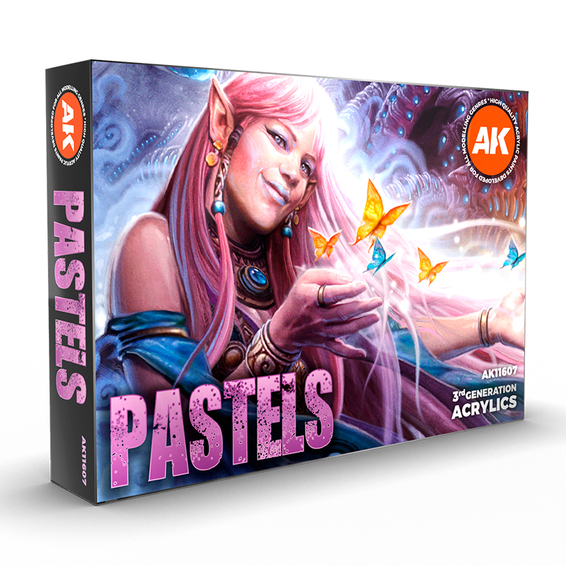 Set de Colores Pastel – 3GEN Pintura Acrilica