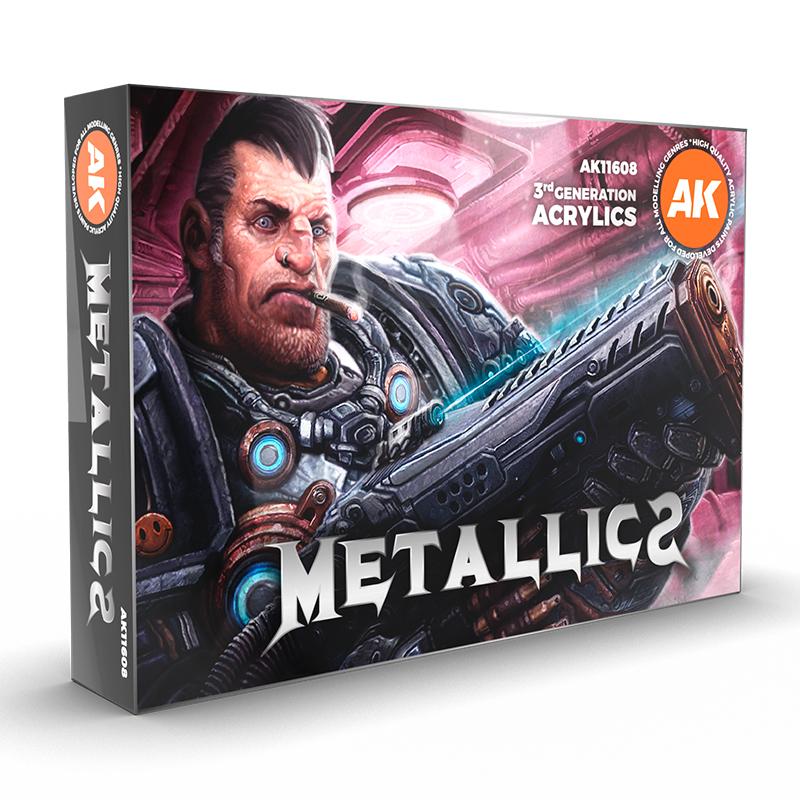 Set Colores Metalizados – 3GEN Pintura Acrilica