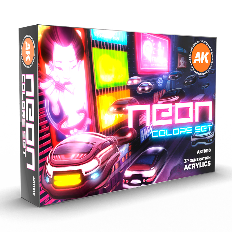 Set Colores Neón – 3GEN Pintura Acrilica
