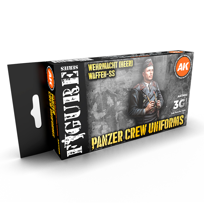 Set Colores Uniformes de Tripulación Panzer – 3GEN Pintura Acrilica