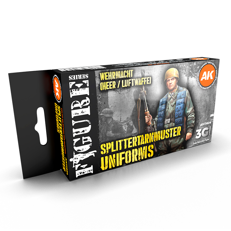 Set Colores Uniformes Splittertarnmuster – 3GEN Pintura Acrilica