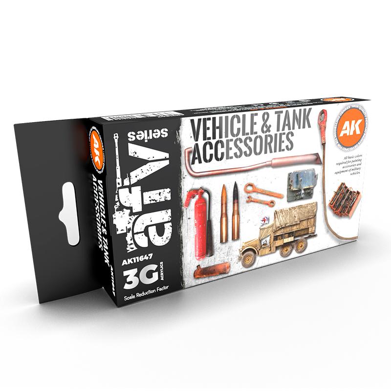 Set Accesorios de Vehículos y Tanques – 3GEN Pintura Acrilica
